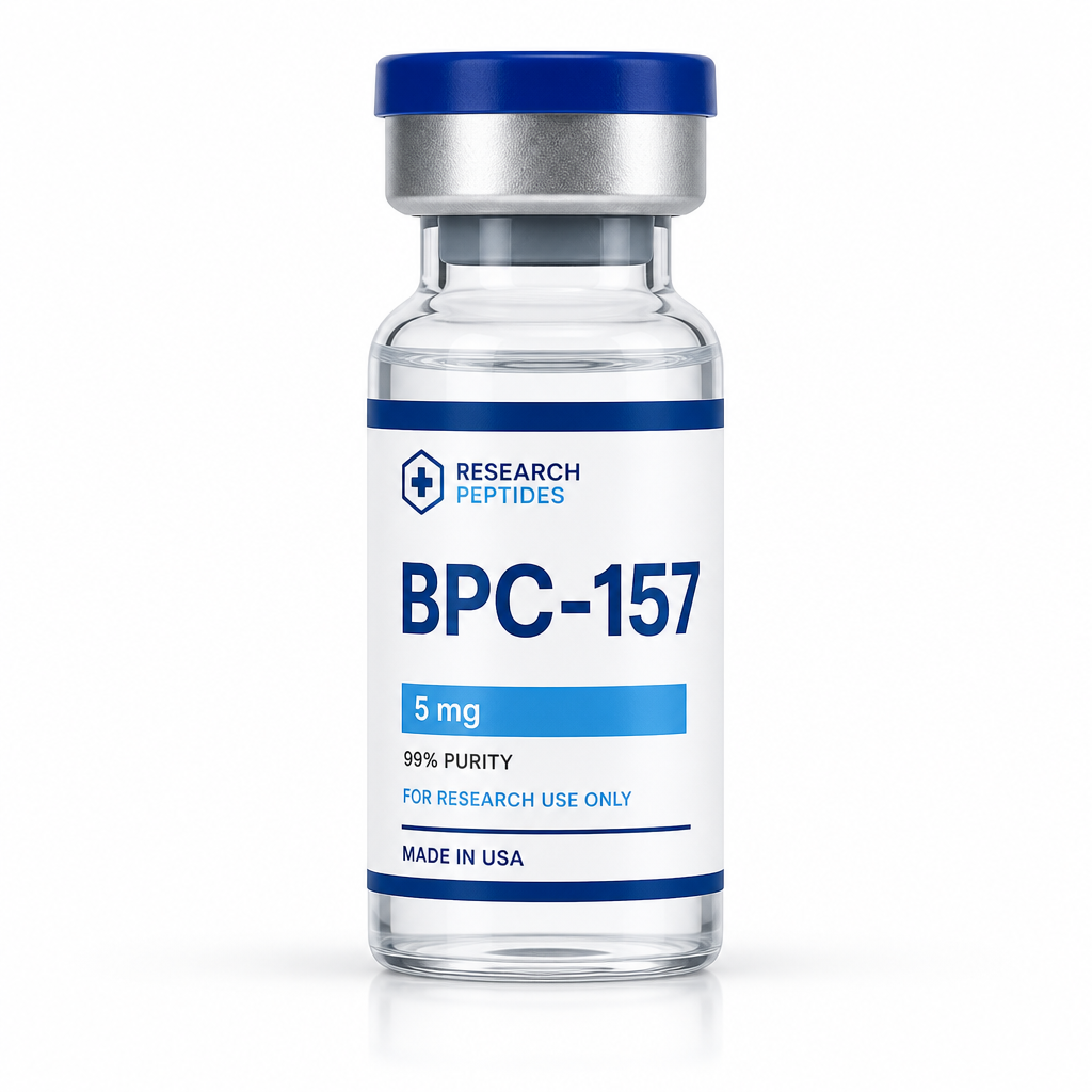 BPC-157 onderzoekspeptide vial