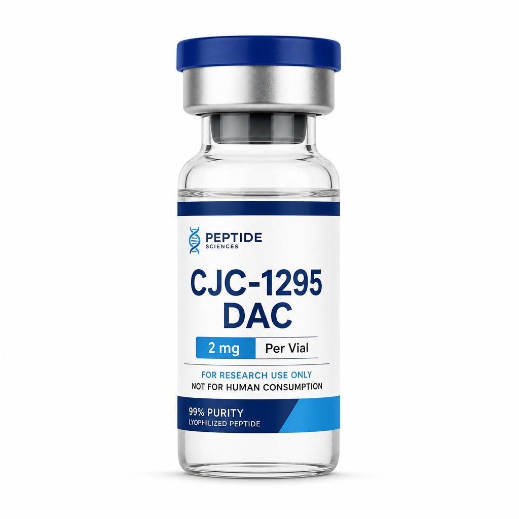 CJC-1295 DAC onderzoekspeptide vial