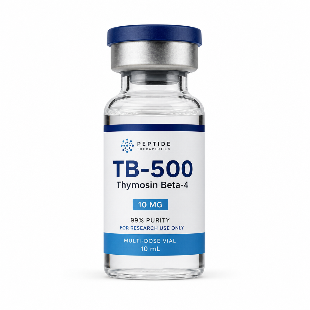 TB-500 onderzoekspeptide vial